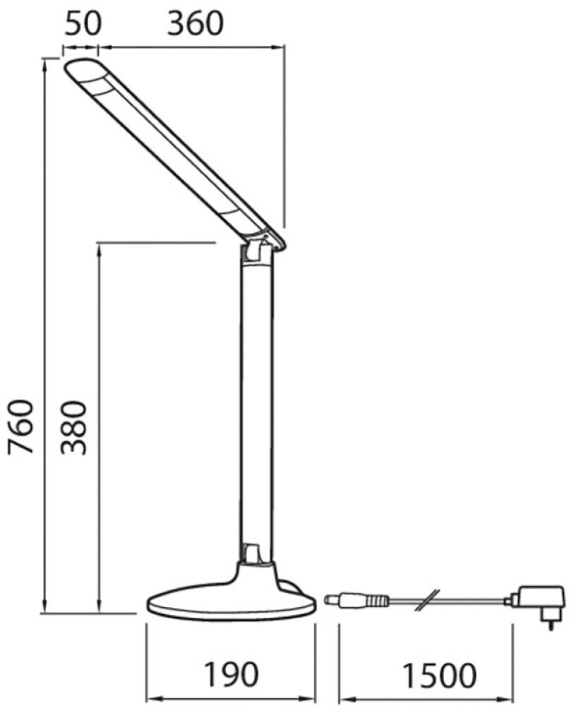LED-lauavalgusti Airam Gina
