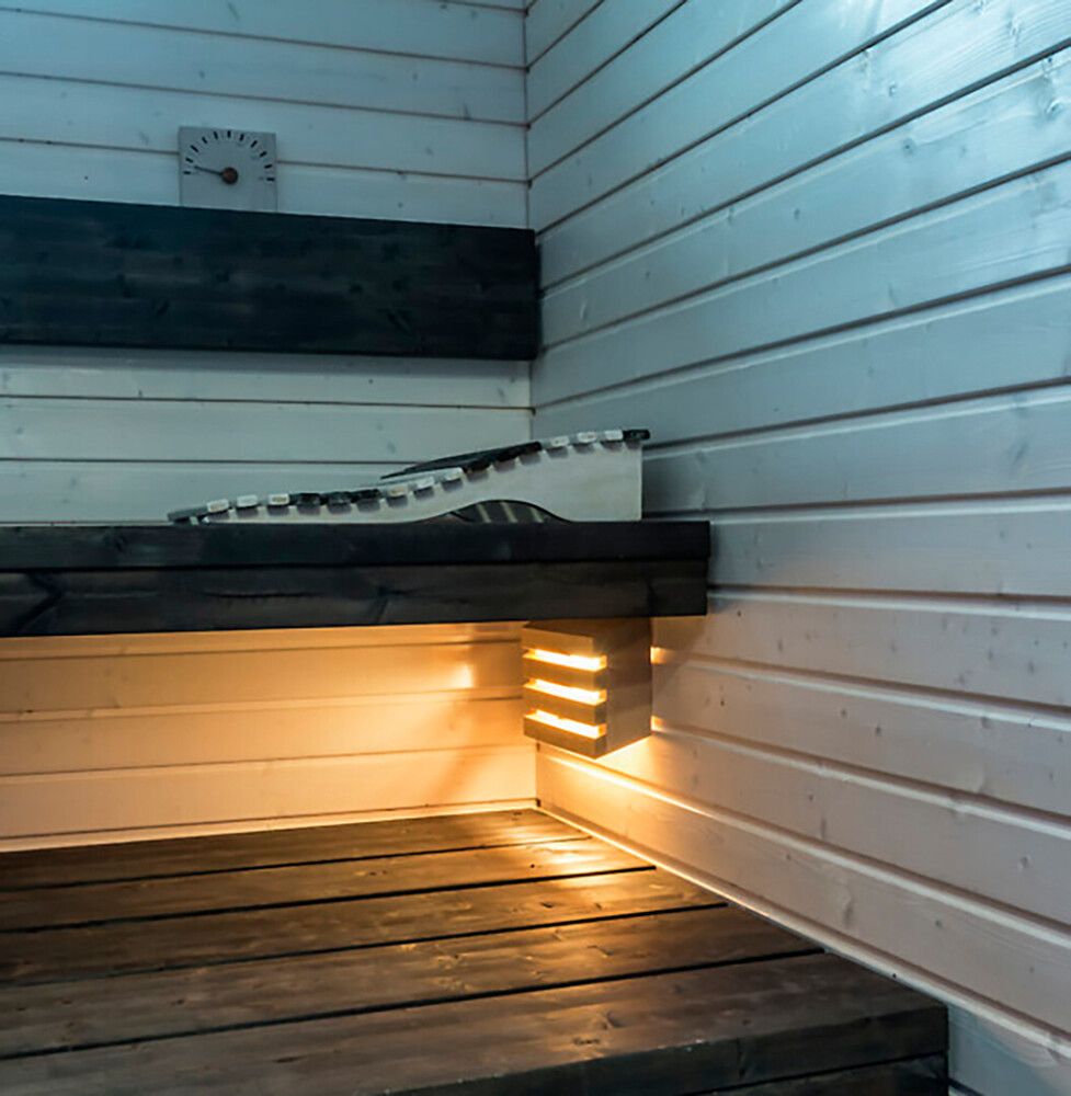 LED-saunavalgusti Airam Saunaled Sq puit