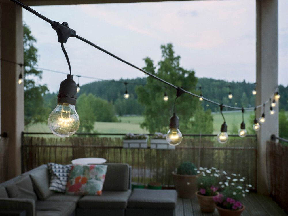 LED-valgussari Airam Jardin, põhikomplekt