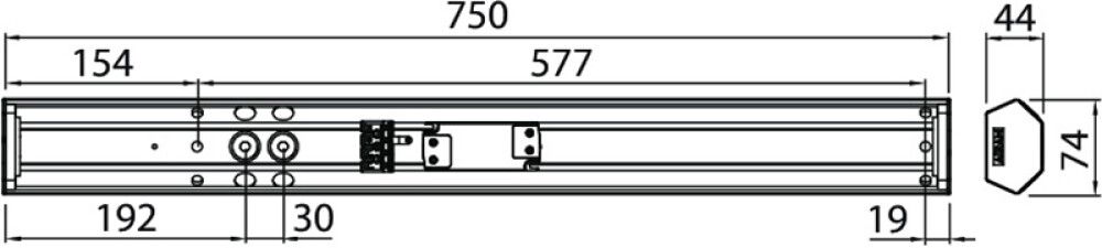 Üldvalgusti Airam Handy 750 11 W
