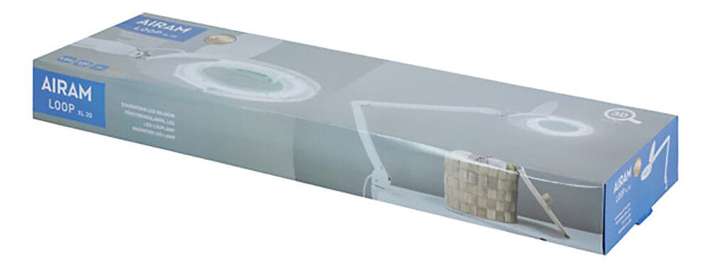 Lauavalgusti Airam Loop XL 3D valge