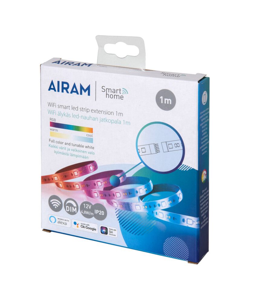 LED-valgusriba pikendus Airam Smart Strip RGBTW 1 m