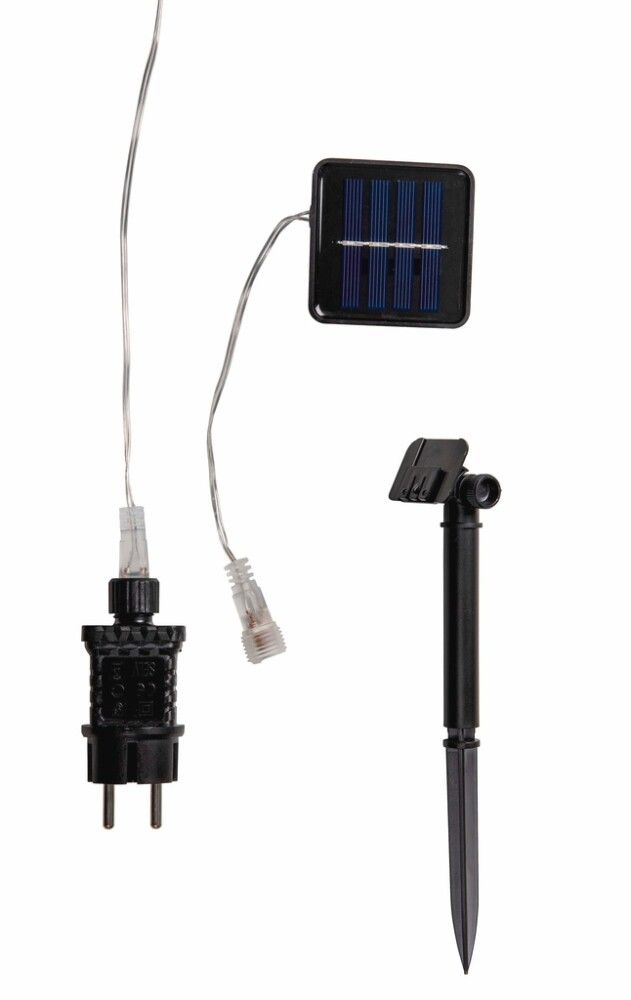 Päikesespatareiga Airam LED-valgussari Palma 100 osaline