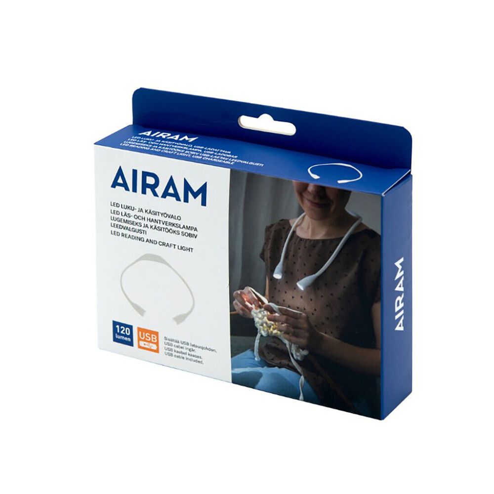 LED-käsitöövalgusti Airam