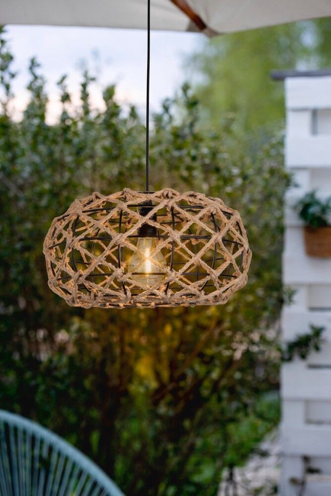 Rippvalgusti Airam Agni pruun Ø 31 cm