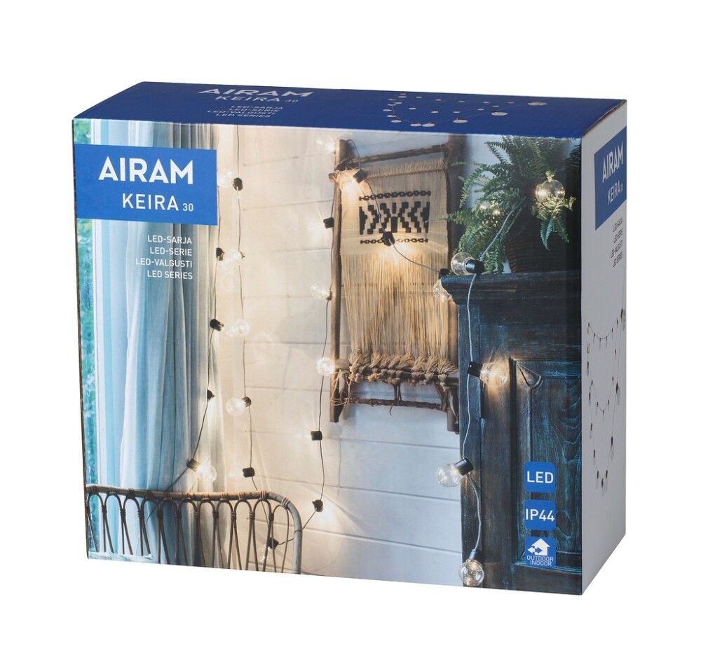 LED-valgussari Airam Keira 30-osaline