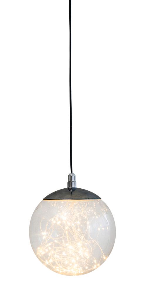 LED-dekoratiivne valgusti Airam Tirandi must  Ø 18 cm