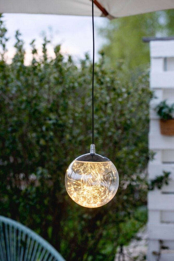 LED-dekoratiivne valgusti Airam Tirandi must  Ø 18 cm