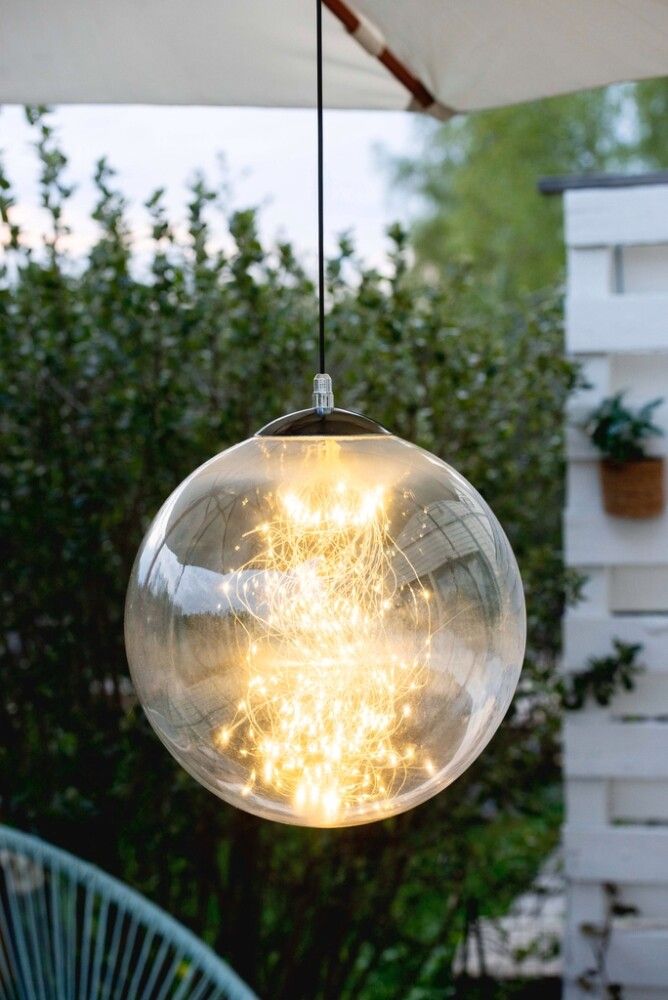 LED-dekoratiivne valgusti Airam Tirandi must  Ø 35 cm