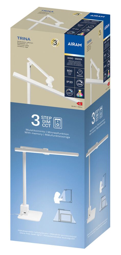 Lauavalgusti Airam Trina