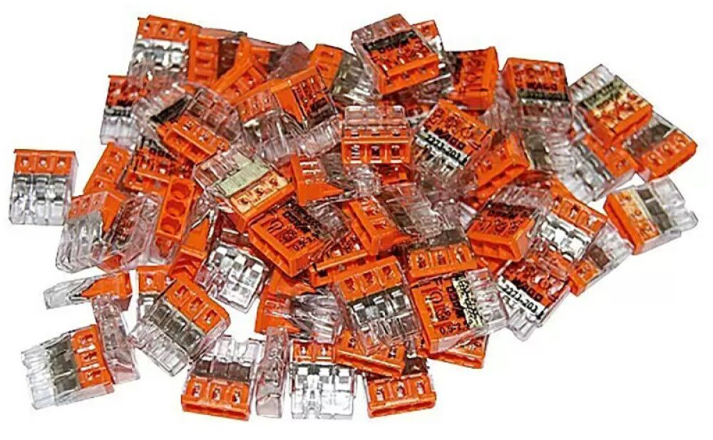 Klemmid Wago Compact 2273-203 oranž 100 tk