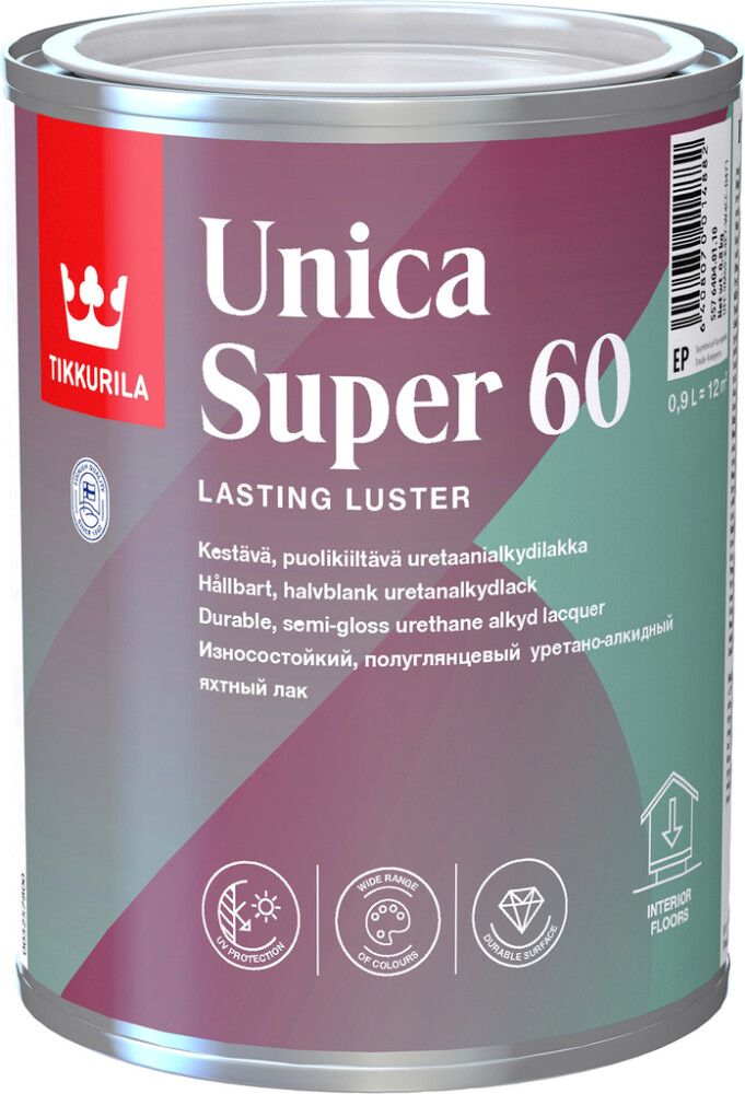 Puidulakk Tikkurila Unica Super 60 poolläikiv