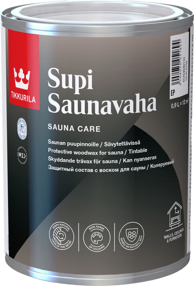 Puiduvaha Tikkurila Supi Saunavaha EP värvitu