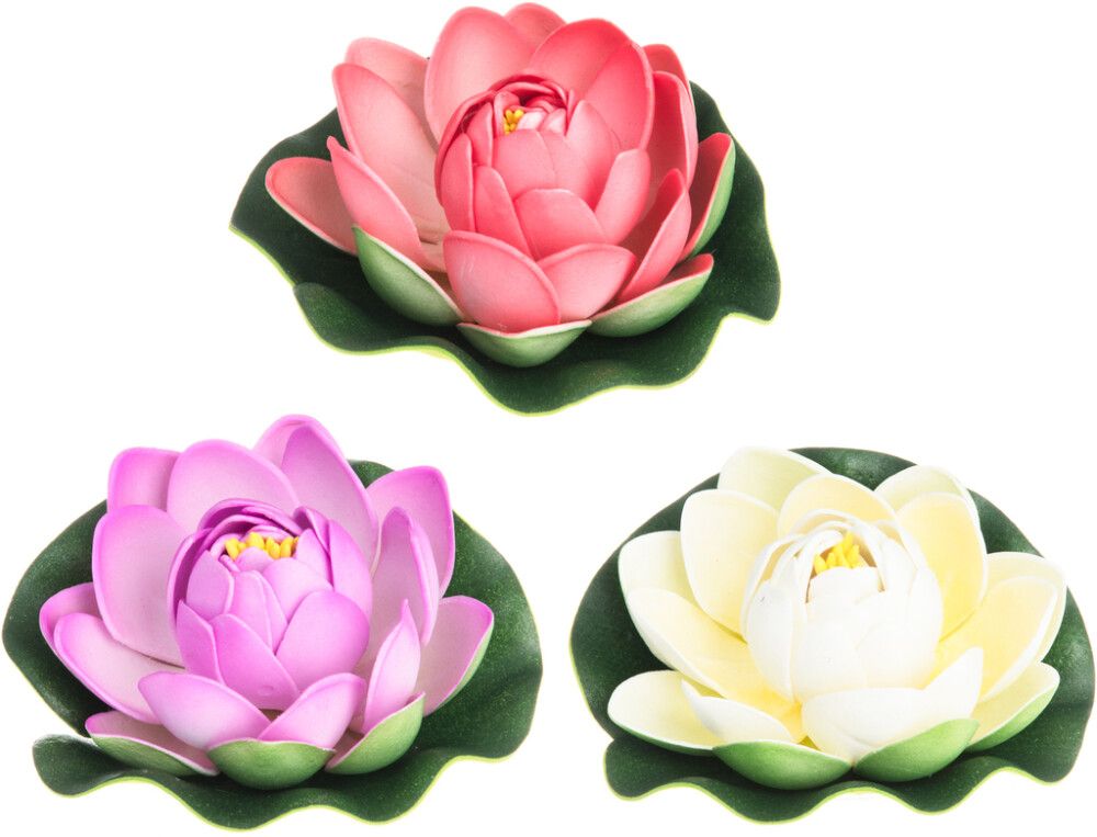 Tiigikaunistus vesiroos 4living valik Ø 10 cm
