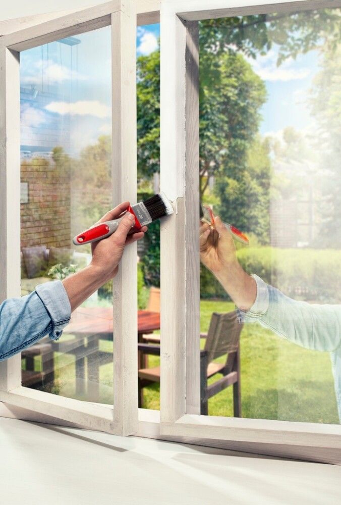 Ukse- ja aknavärv Tikkurila Unica Akva Maali A valge 2,7 l