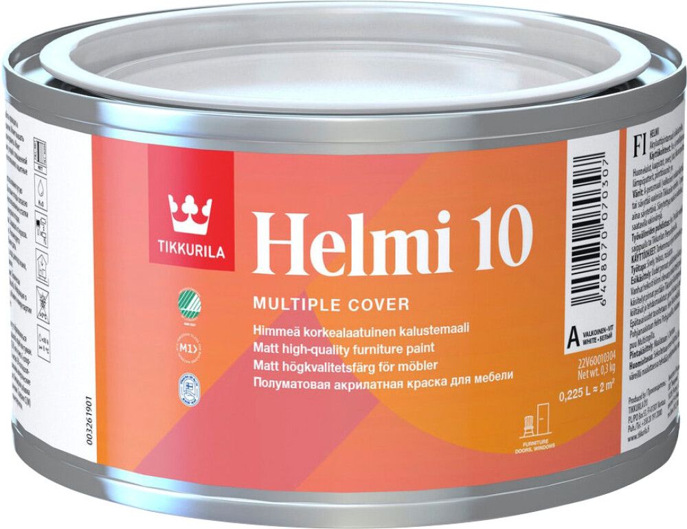 Mööblivärv Tikkurila Helmi 10 Ainult toonimiseks 0,225 l