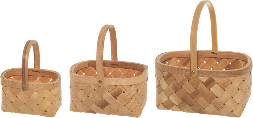 Laastukorv 23 x 16 x 12 cm, hele