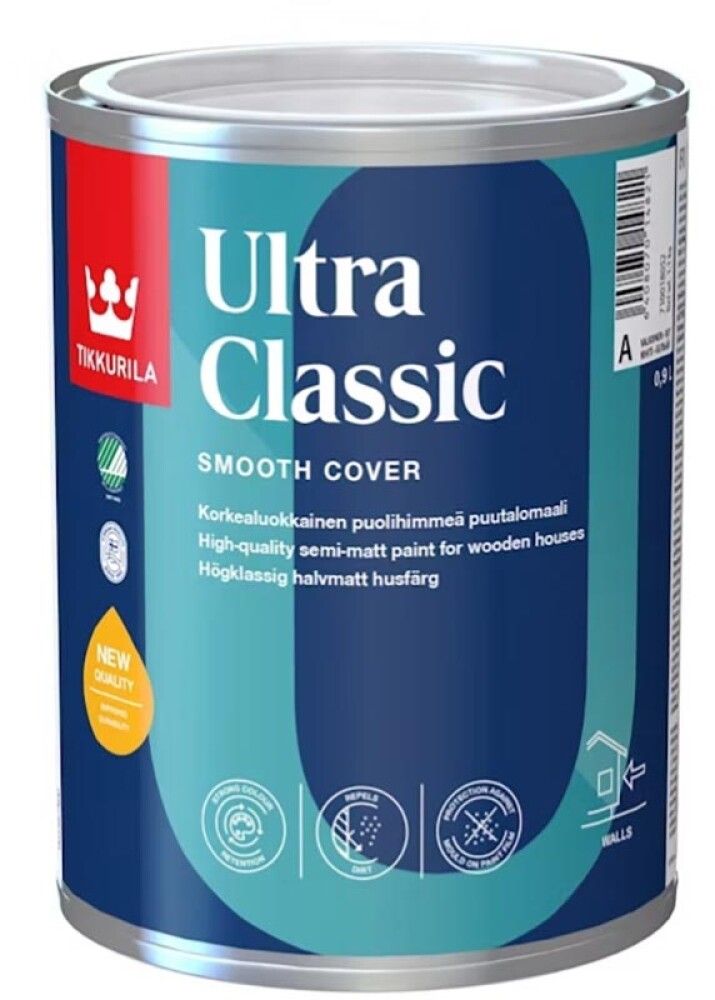 Puitfassaadivärv Tikkurila Ultra Classic C ainult toonimiseks 0,9 l