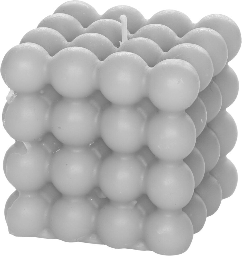 Küünal mullid 8 cm, hall