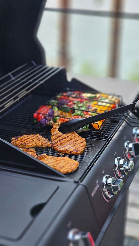 Grillitarvikute komplekt Mustang Black Line 3- osaline