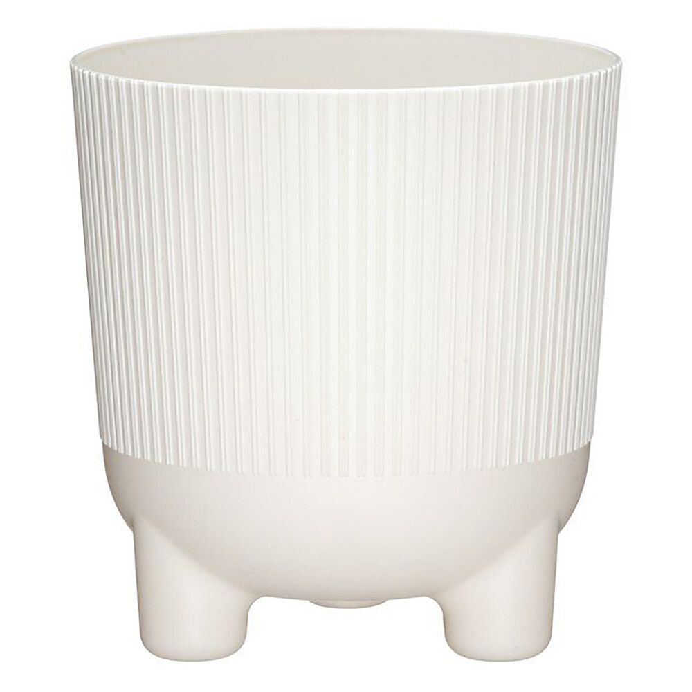 Ümbrispott 4living Aria Jumper Ø 18 cm, valge