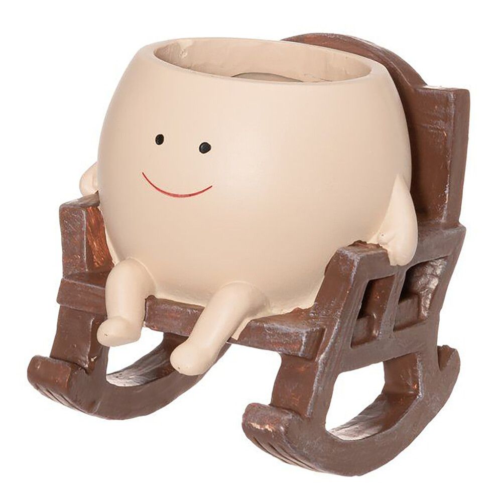 Ümbrispott 4living Smiley kiiktoolil