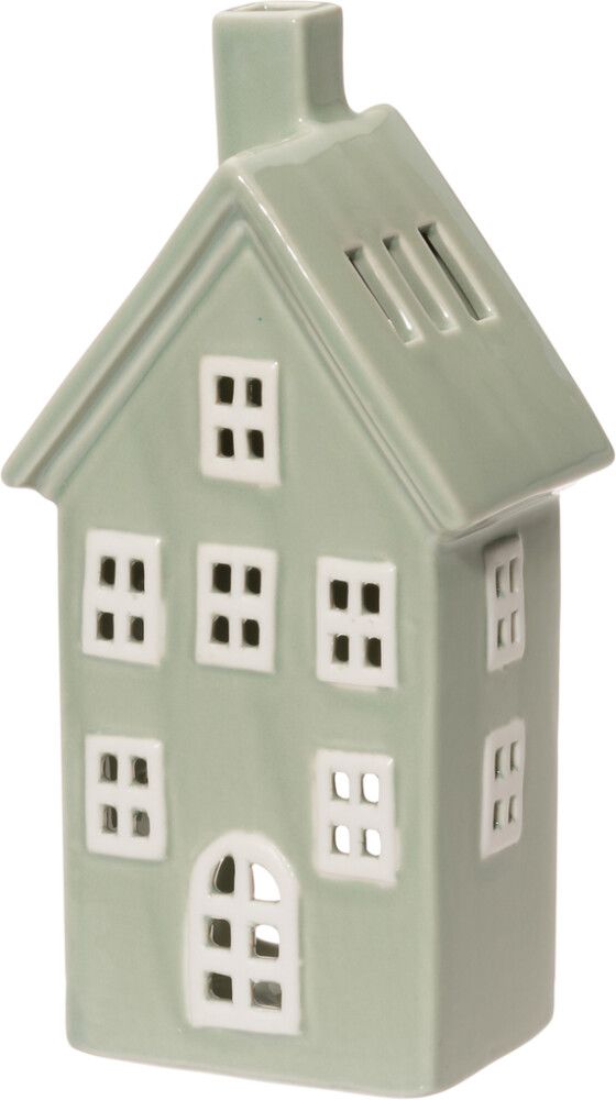 Latern maja Copenhagen 19 cm, roheline