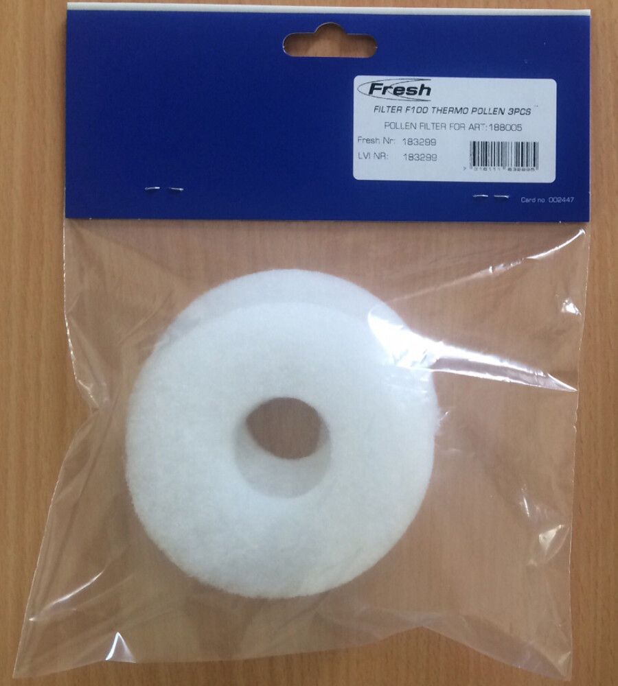Õietolmufilter Fresh F100 3 tk