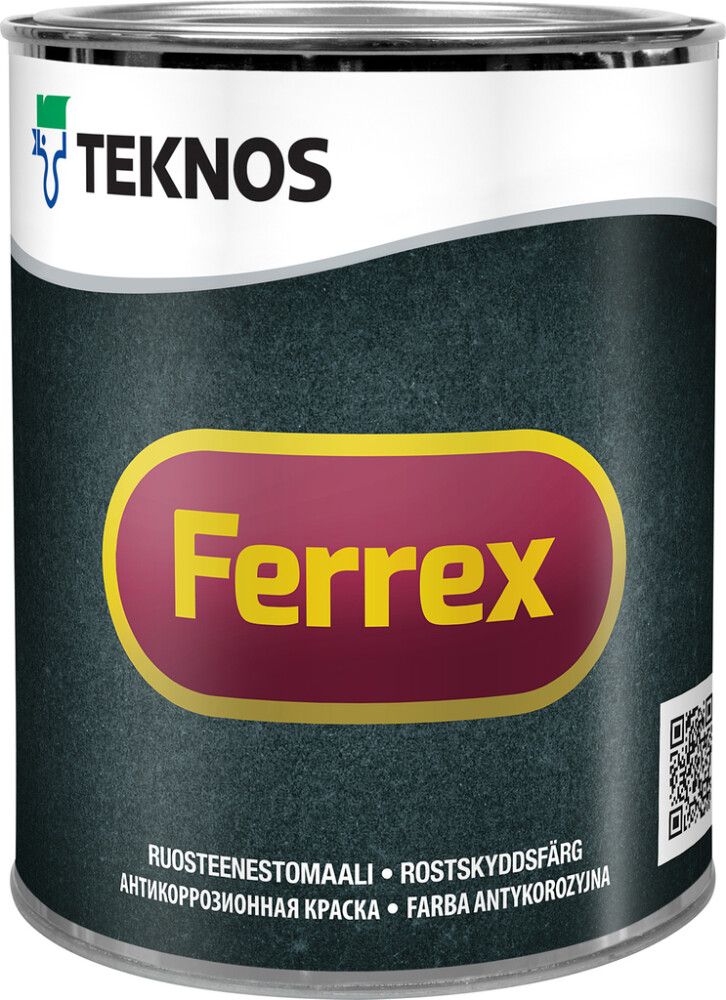 Korrosioonitõrjevärv Teknos Ferrex, hall