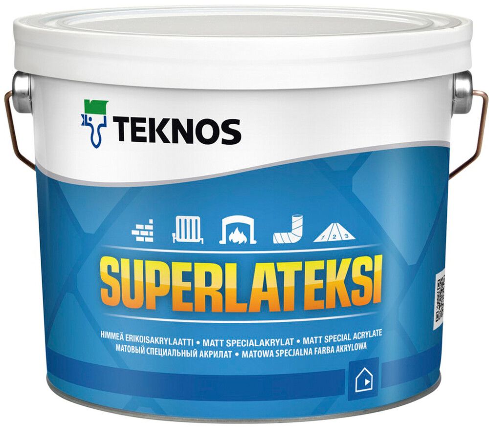 Sisevärv Teknos Superlateksi PM3 ainult toonimiseks 2,7 l
