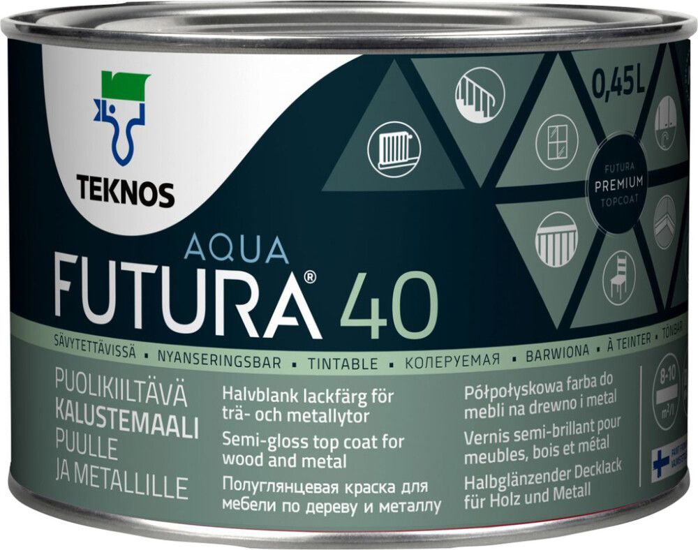Kalustemaali Teknos Futura Aqua 40