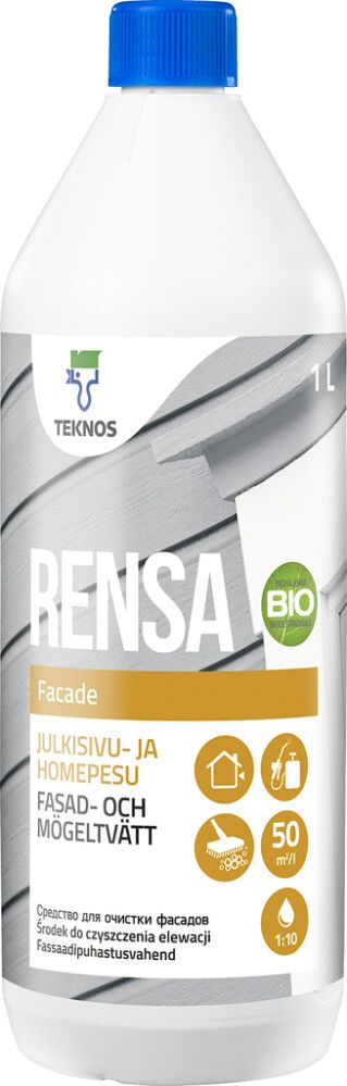 Fassaadipuhastusvahend Teknos Rensa Facade