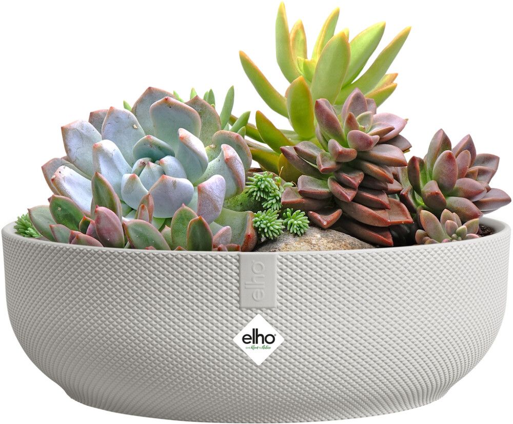 Ümbrispott Elho Jazz 28 cm, valge