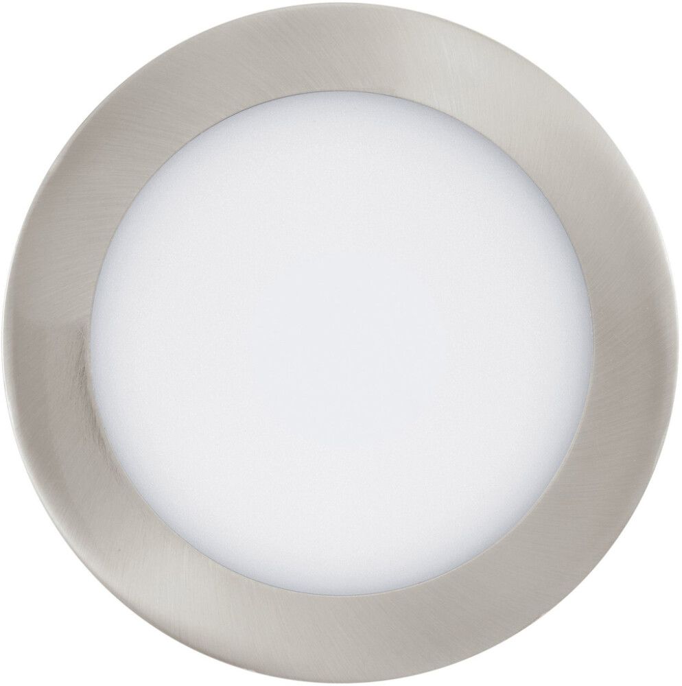 Süvistatav LED-kohtvalgusti Eglo Connect Fueva-Z Ø 16,5 cm harjatud teras