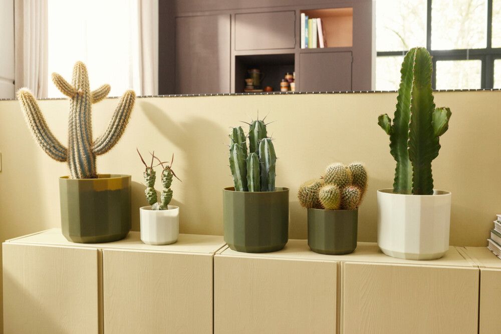 Ümbrispott Elho Facet 14 cm, tumeroheline