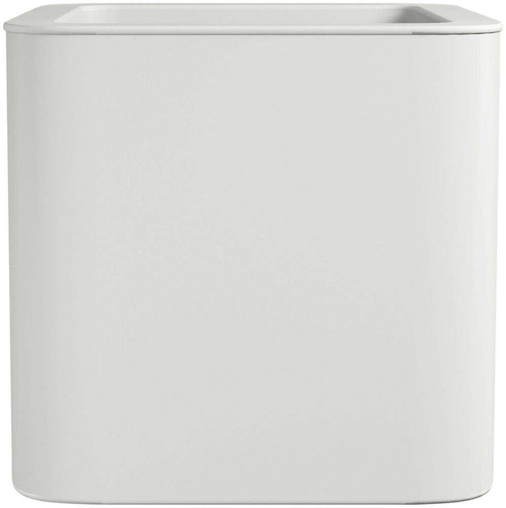 Ümbrispott Jive 40 cm, valge ruut