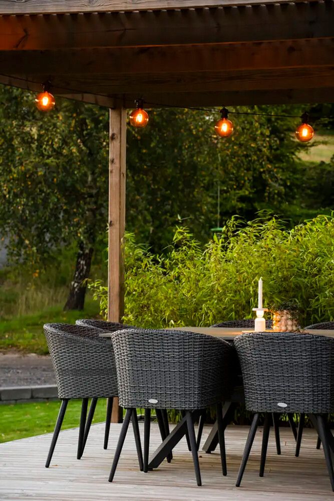 LED-valgussari Konstsmide Tivoli 10-osaline amber