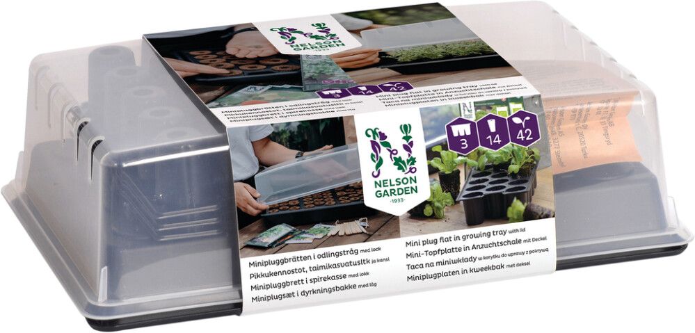 Minikasvuhoone Nelson Garden Air 38 x 24 cm
