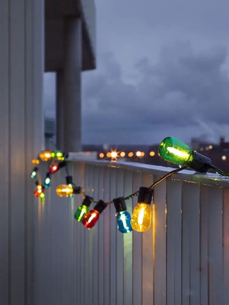 LED-valgussari Konstsmide multi colour 40-osaline