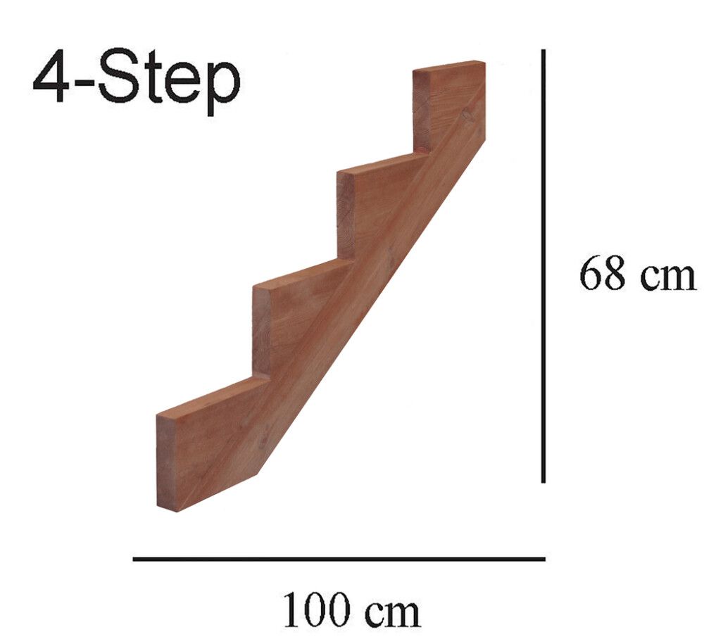 Trepi alustala Hortus 4-astmeline pruun
