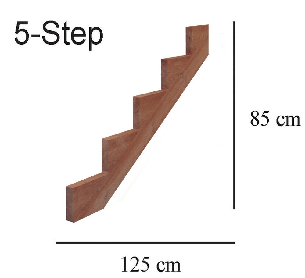 Trepi alustala Hortus 5-astmeline pruun