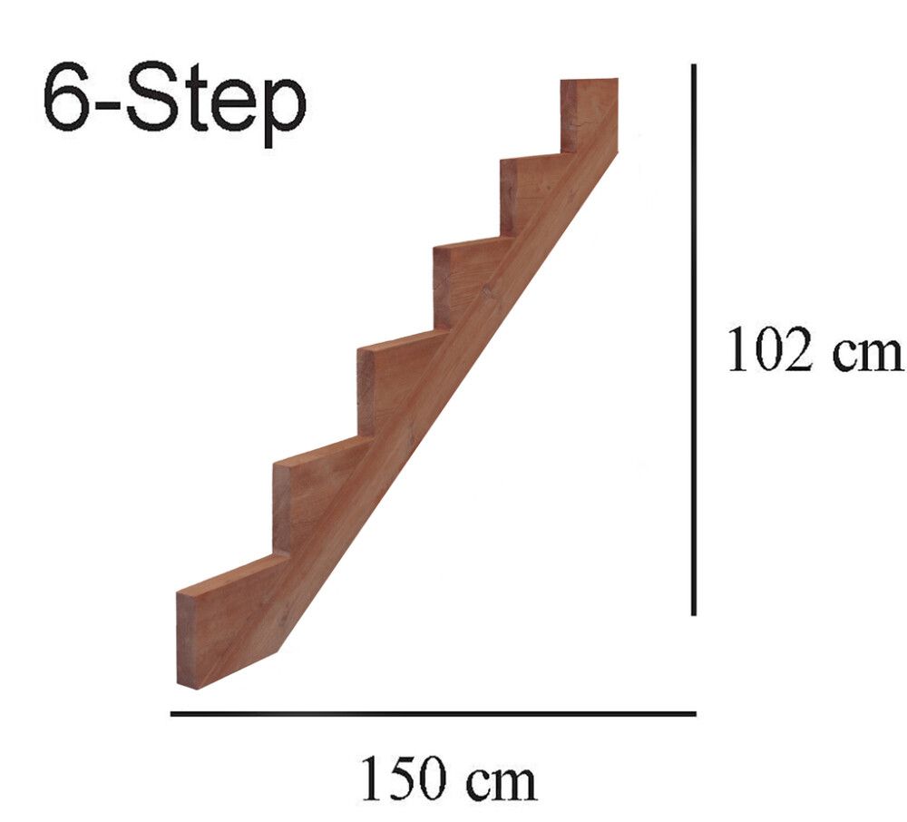 Trepi alustala Hortus 6-astmeline pruun