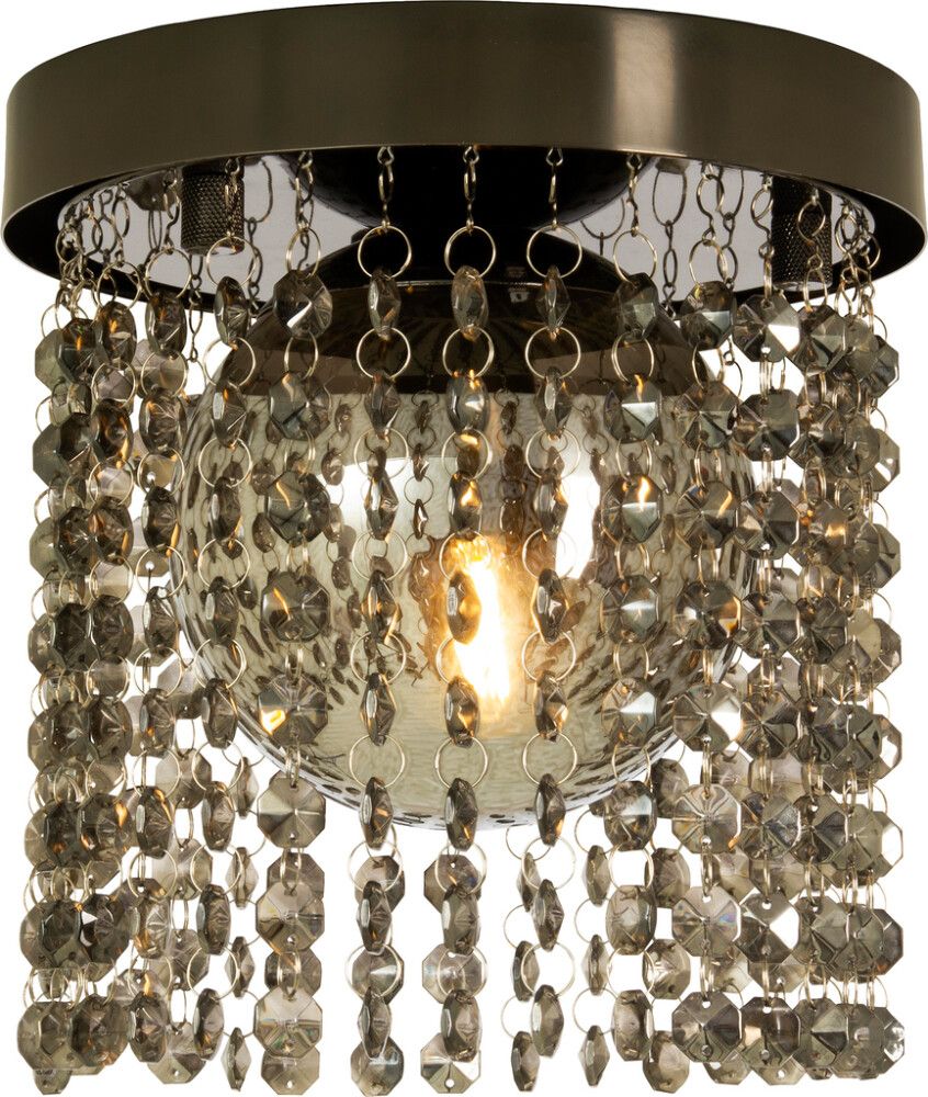 Vannitoavalgusti Aneta Claudia Ø 20 cm must