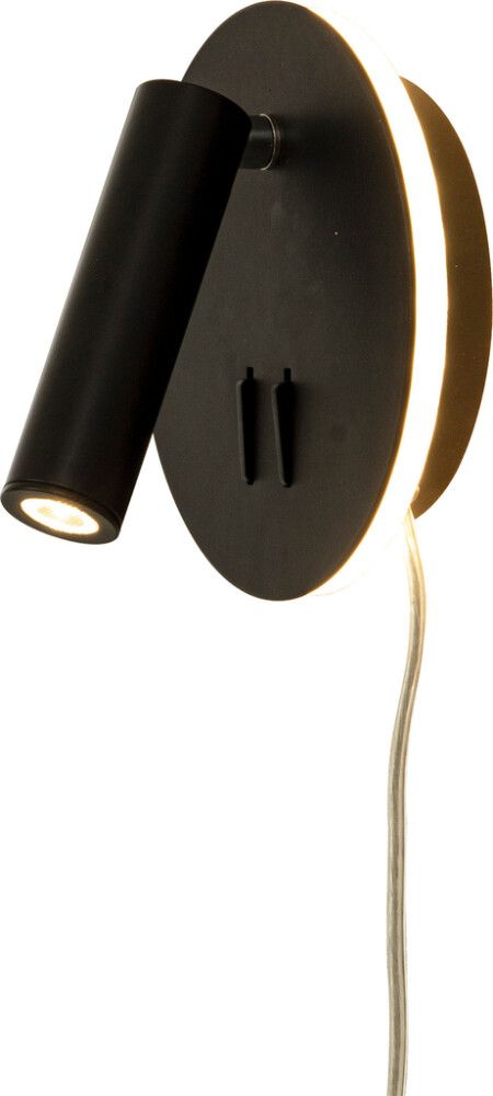 LED-seinavalgusti Aneta Ace must 1-osaline