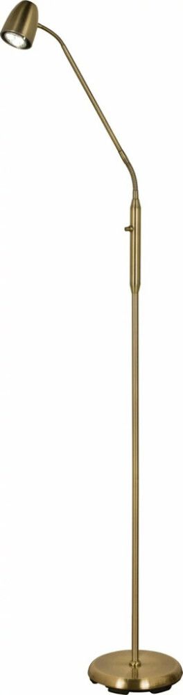 Põrandavalgusti Aneta Sandnes 1 -os, messingi värvi