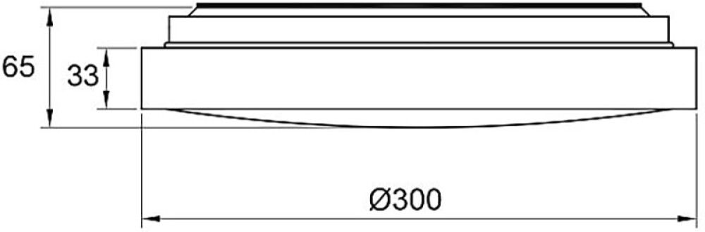 Laevalgusti Aneta Veroli Ø 30 x 6,5 cm