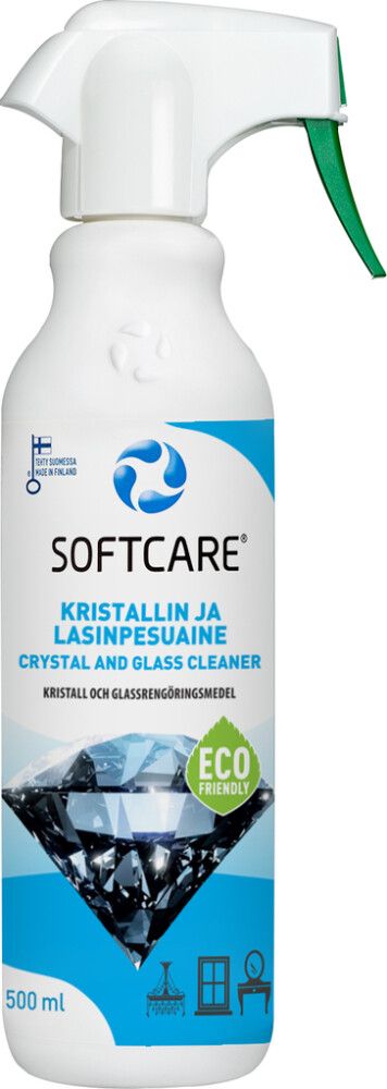 Kristalli- ja klaasipesuvahend Softcare  500 ml