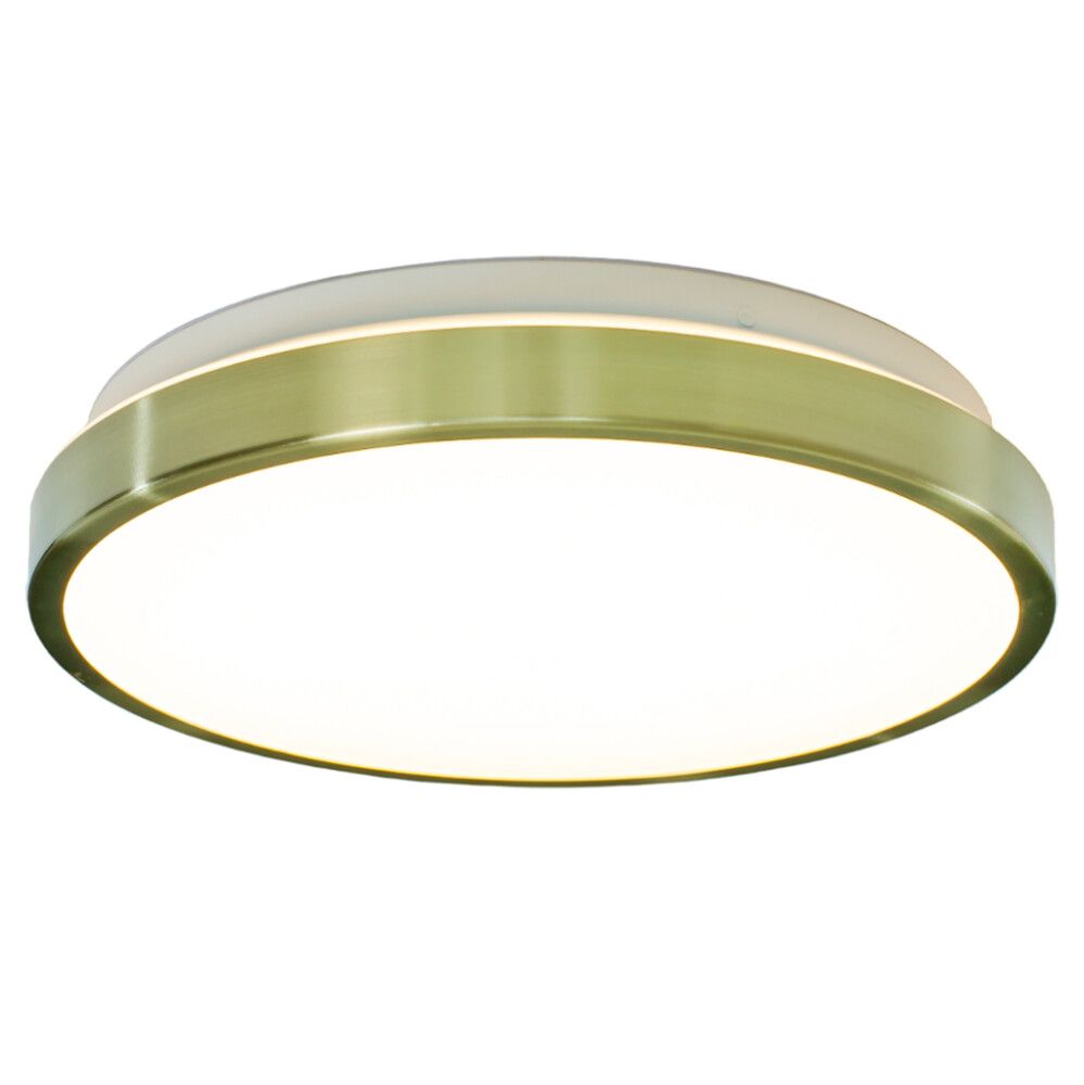 Laevalgusti Aneta Veroli Ø 30 x 6,5 cm Matt messing