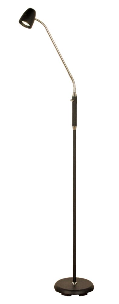 Põrandavalgusti Aneta Sandnes must 22 x 56 x 140 cm