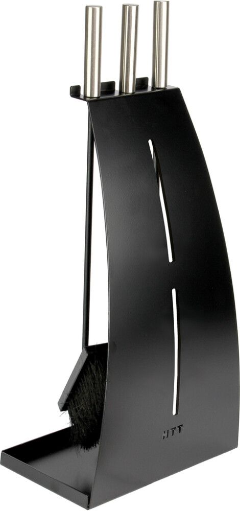 Kaminatarvikute komplekt Pisla HTT Kelo must